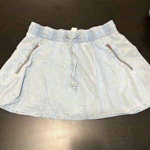 Fabletics chambray skirt